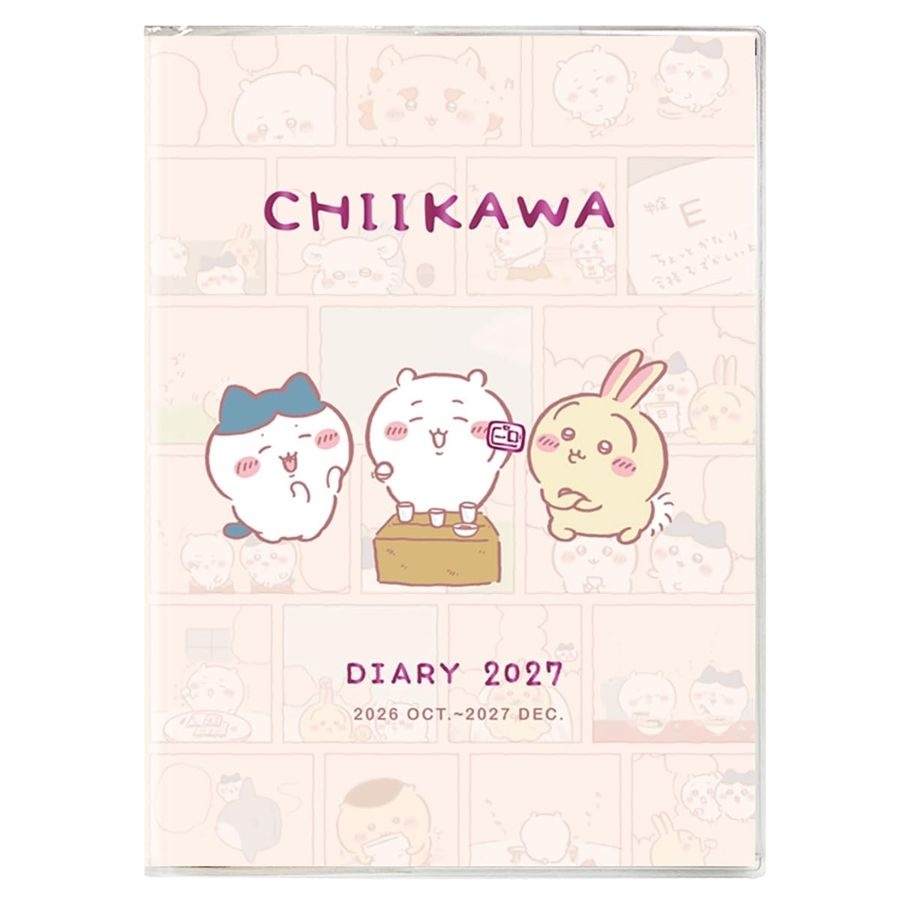 치이카와 2027년 다이어리 B6 코믹 디자인 모두 좋잖아 chiikawa
