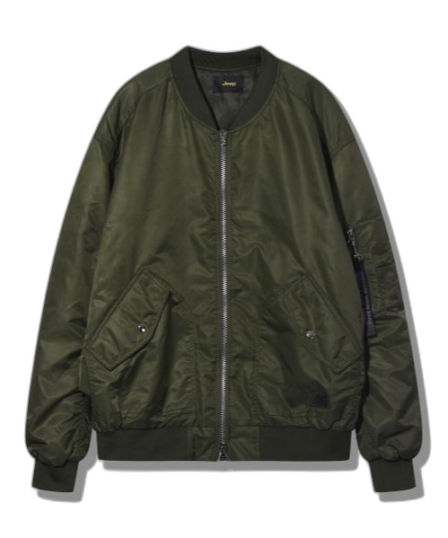 jeep 2way MA-1 포켓 항공점퍼 KHAKI (JQ5JPU001KH)