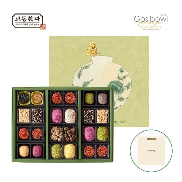 교동한과 [교동한과] 식품명인 한과 선물세트 교동만남 (쇼핑백 동봉)