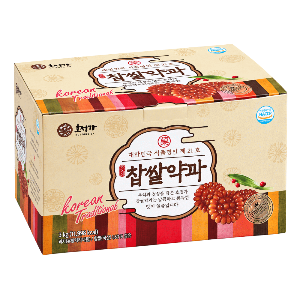 호정가 찹쌀약과세트 3KG (약 80입)