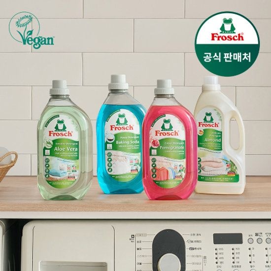 프로쉬 독일 세탁세제 1.5L 4개