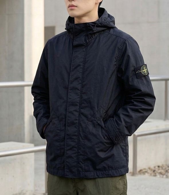 STONE ISLAND 4100093 Membrana 3L TC Hooded Jacket K1S15 S0A21 V0020 멤브라나 후드 재킷 4159199