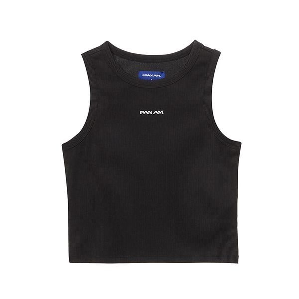 팬암 [하프클럽]우먼스 골지 슬리브리스 (PRBCSS11940BK-W)