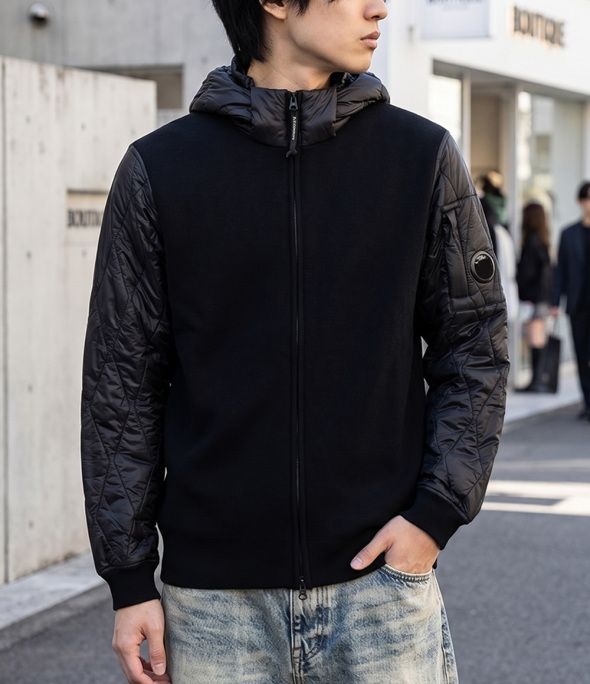 CP COMPANY 26FW Merino Wool Goggle Knit Jacket 21CMKN167A 006390M 999 메리노 울 고글 니트 자켓 4190120