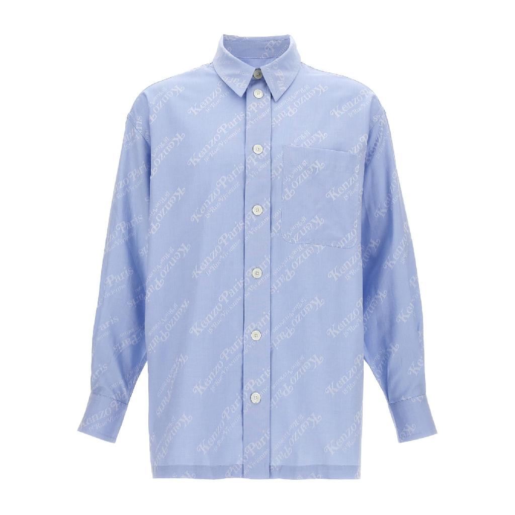 [해외] 겐조 Kenzo by Verdy shirt Light Blue FE55CH5079JM64 [관부가세포함]
