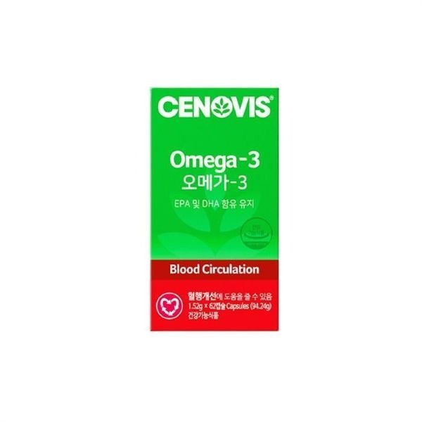 [하프클럽]세노비스 오메가3 62캡슐 1개