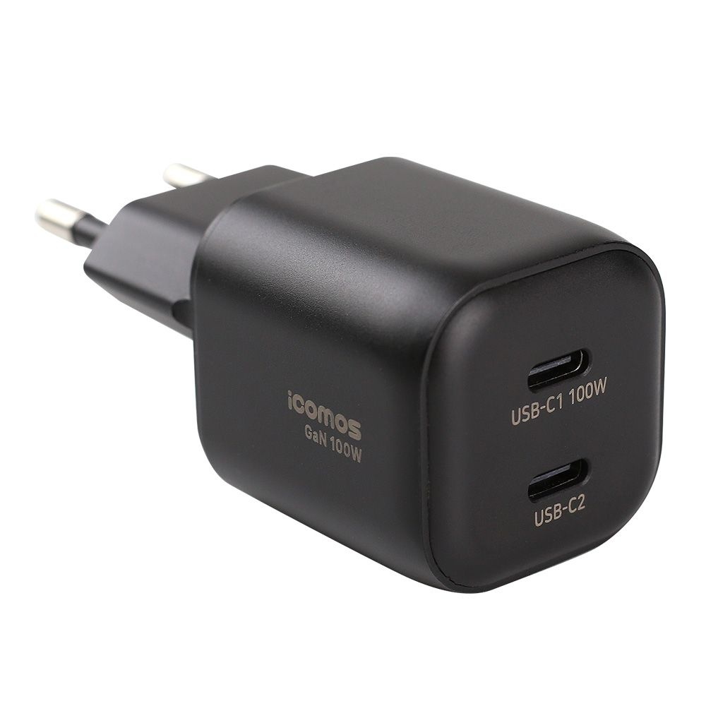 아이코모스 GaN 100W 초고속3.0 PD3.2 AVS 미니 충전기