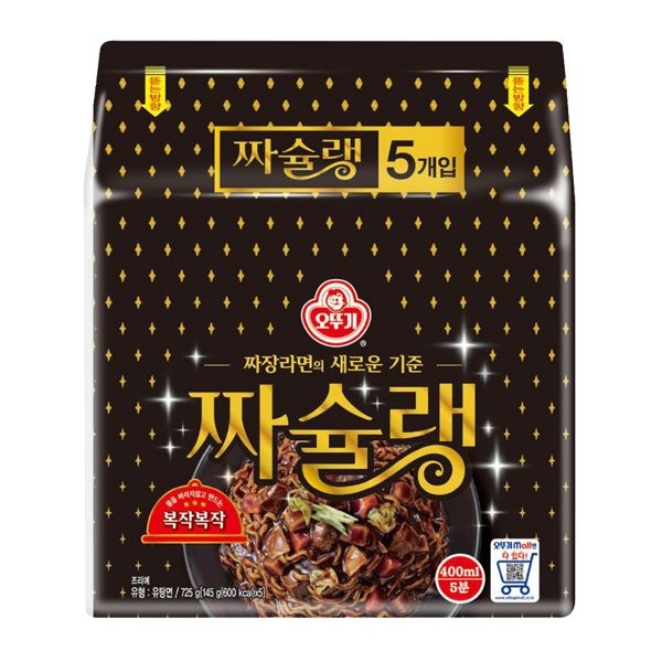 오뚜기 짜슐랭 145g 40입