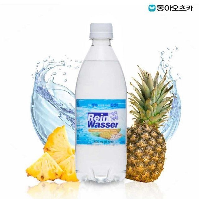라인바싸 PET500ml 40입 파인애플