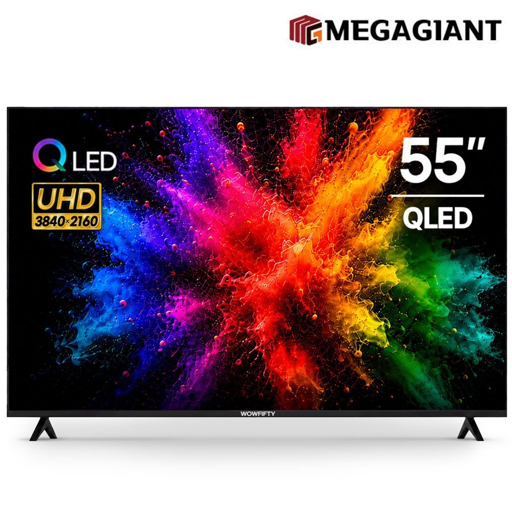 메가자이언트 스마트 TV 139cm 55인치 4k UHD QLED 모니터