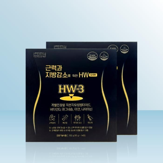 주영엔에스 근력과 지방감소를 위한 HW 오곡맛 (25g x 14포) x 2개 / iuy (47361389)