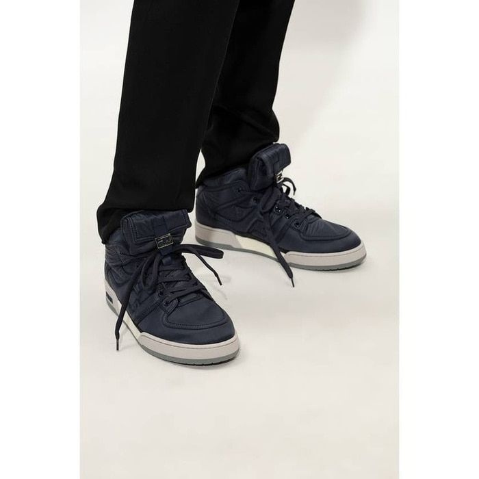 펜디 라프리마 펜디 바게트 hightops 하이탑 스니커즈 7E1572 ALIR F0RWQ