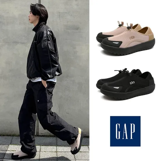 GAP 히퍼 폴딩 뮬 스니커즈 (블랙, 브라운)