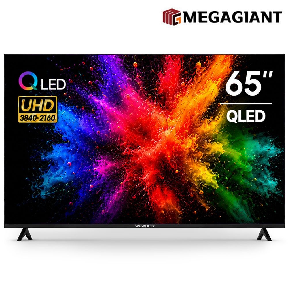메가자이언트 스마트 TV 165cm 65인치 4k UHD QLED 모니터