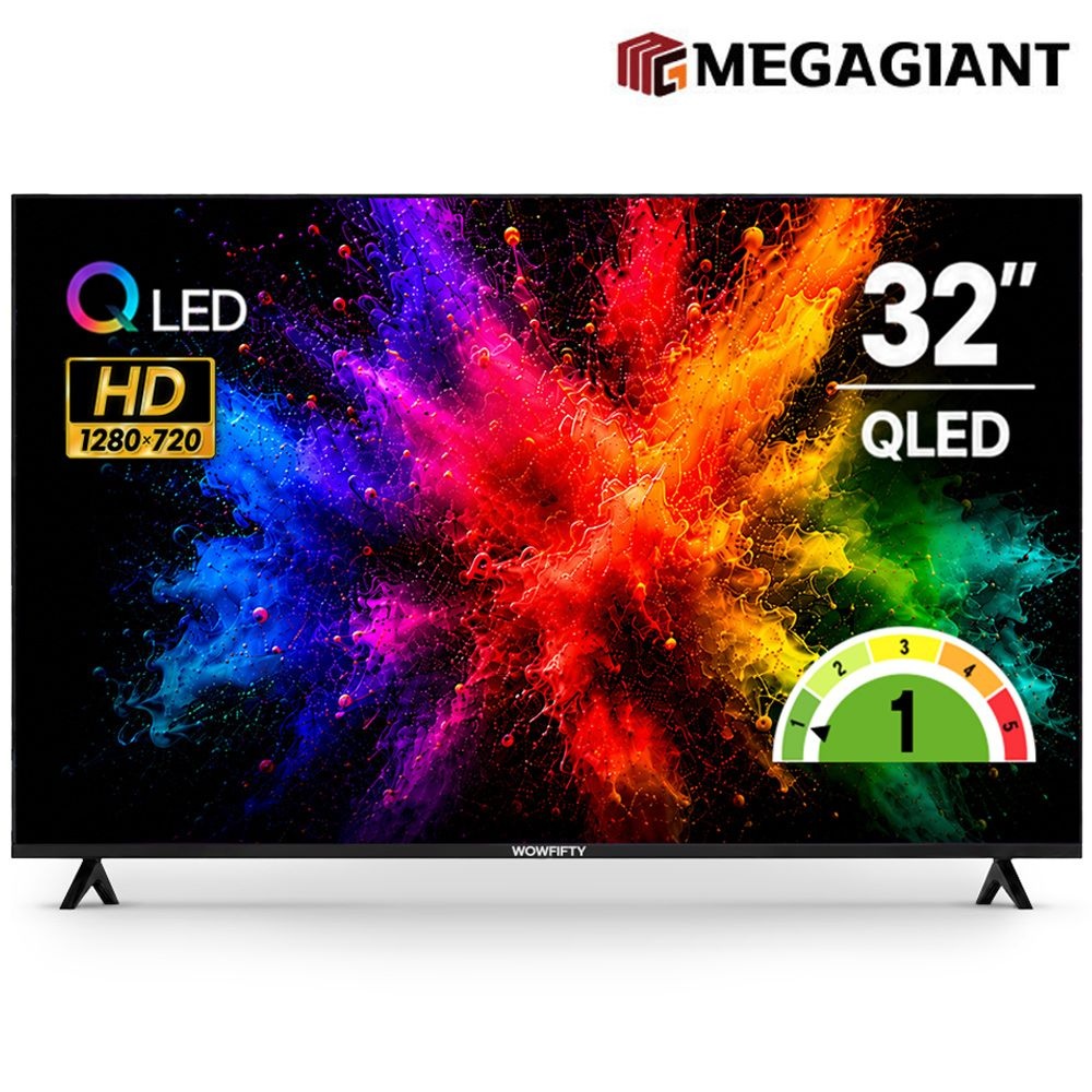 메가자이언트 81cm(32인치) HD QLED 스마트 TV 중소기업 모니터