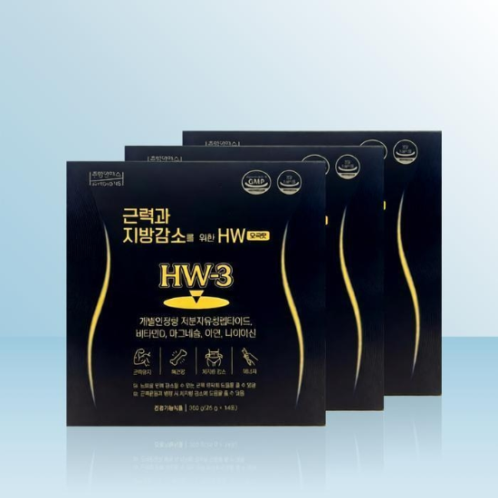 주영엔에스 근력과 지방감소를 위한 HW 오곡맛 (25g x 14포) x 3개 / iuy (47361388)