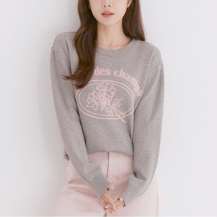 플라워 스웨터 RMKAE23RT4-O