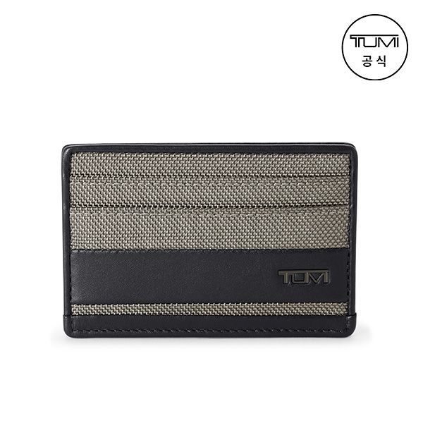 투미 [TUMI KOREA] 알파 슬림 카드 케이스 그레이 알로이_01192259GAL2