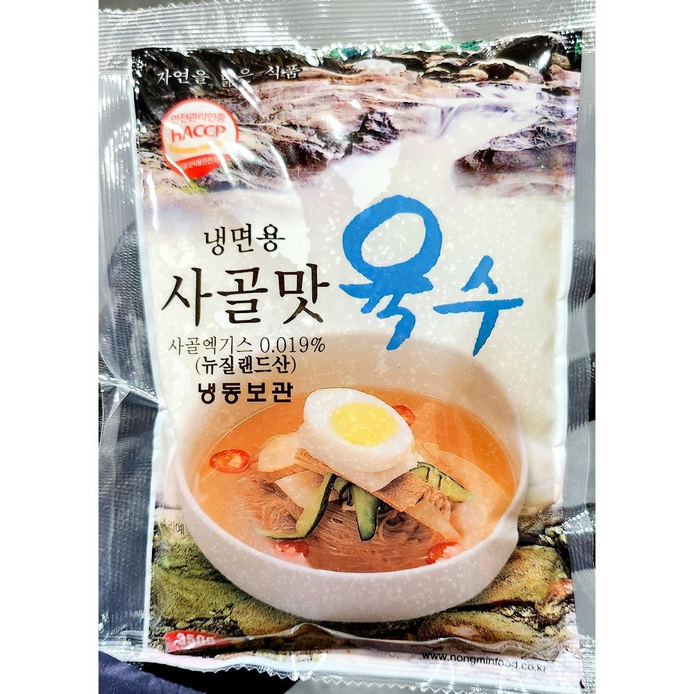 사골 냉면육수 (농민식품 냉동 350g) X30 쌀국수집/배달전문점/박스/전문점냉