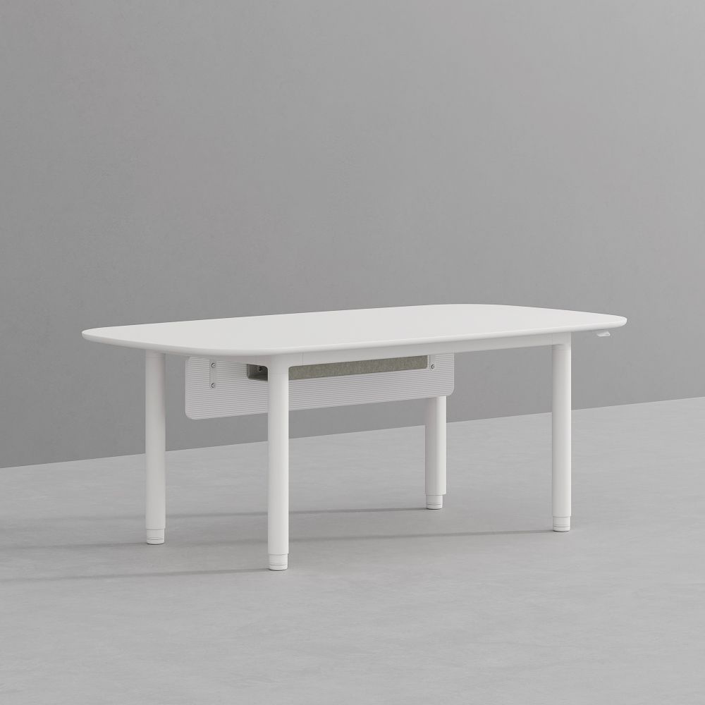 데스커 모션데스크 포레그 DSDGM1810E 1800x960mm, 화이트