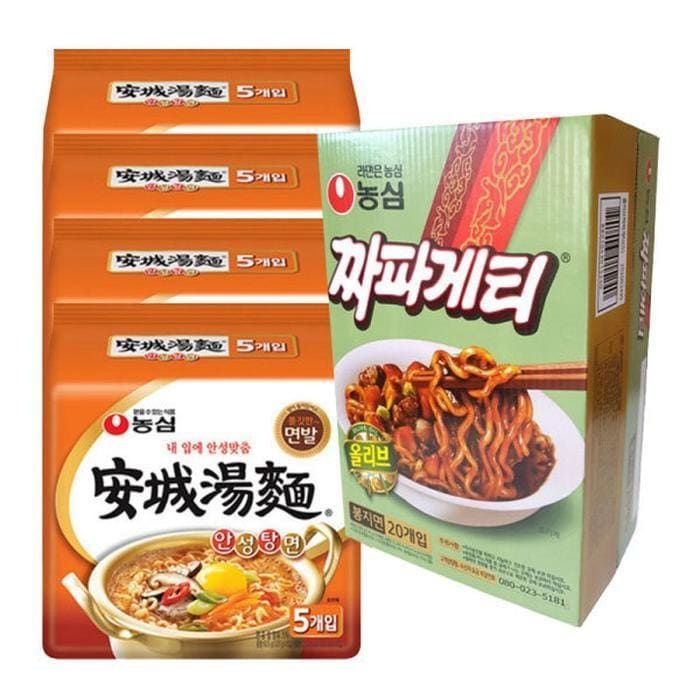 (현대Hmall) 올리브짜파게티20개+안성탕면20개