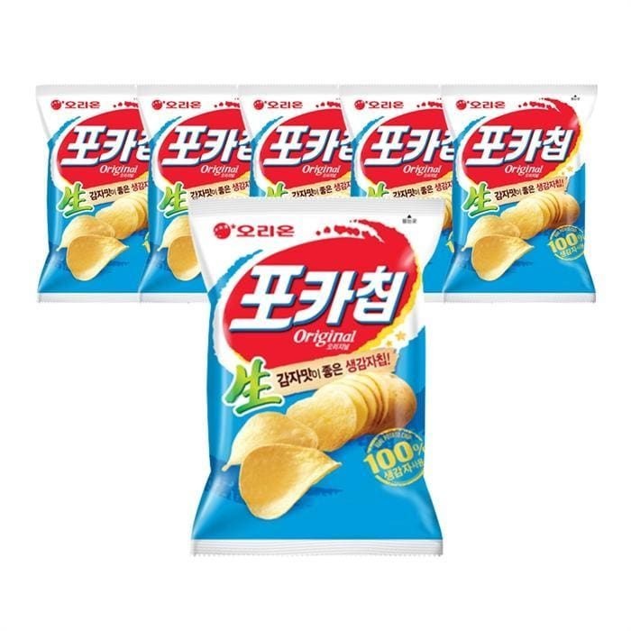 (현대Hmall) 오리온 포카칩 오리지널 110g 6개