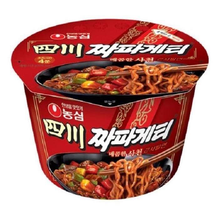 (현대Hmall) 농심 사천짜파게티 큰사발 115gx12컵 (set)