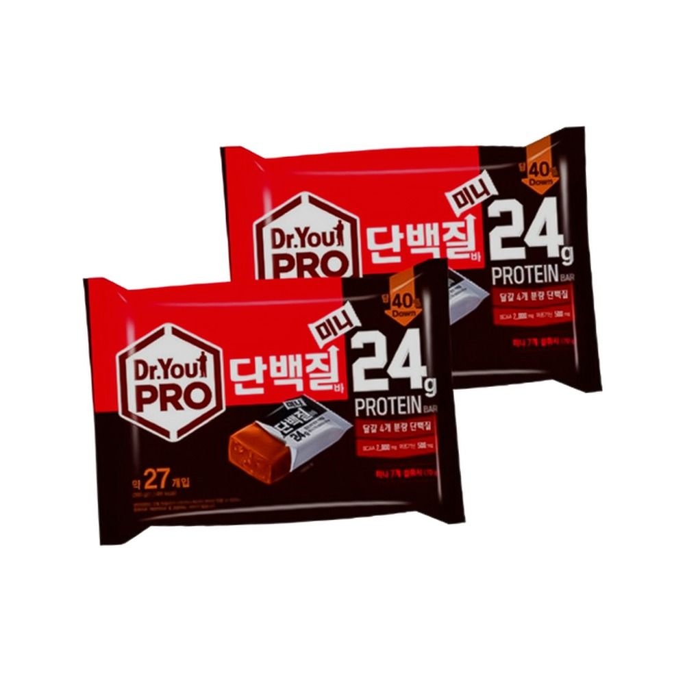닥터유프로 단백질바 미니 27P 280g X2개