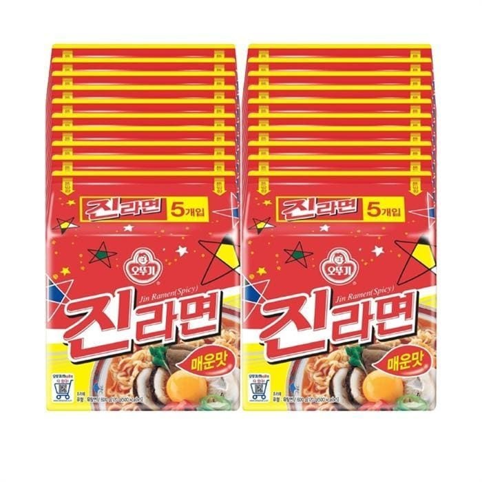(현대Hmall) 오뚜기 진라면 매운맛 120g 100개