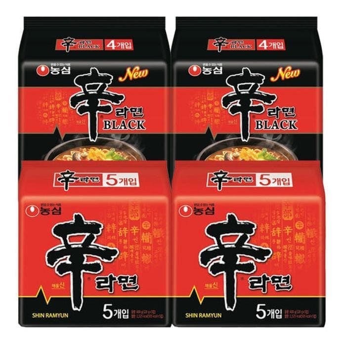 (현대Hmall) 신라면 10입+신라면블랙 8입 총18개