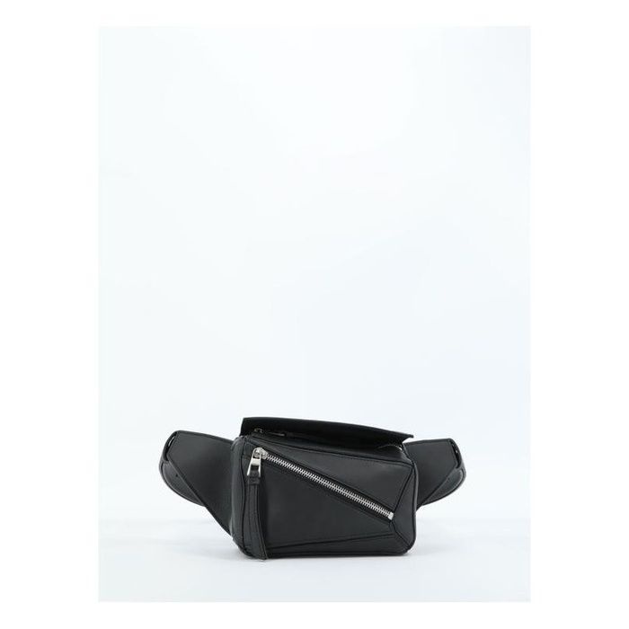 로에베 라프리마 로에베 미니 퍼즐 bumbag 인 클래식 카프스킨 범백 B510U89X02 1100