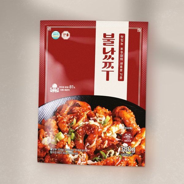 불났쭈 불났쭈 쭈꾸미볶음 380g 3팩