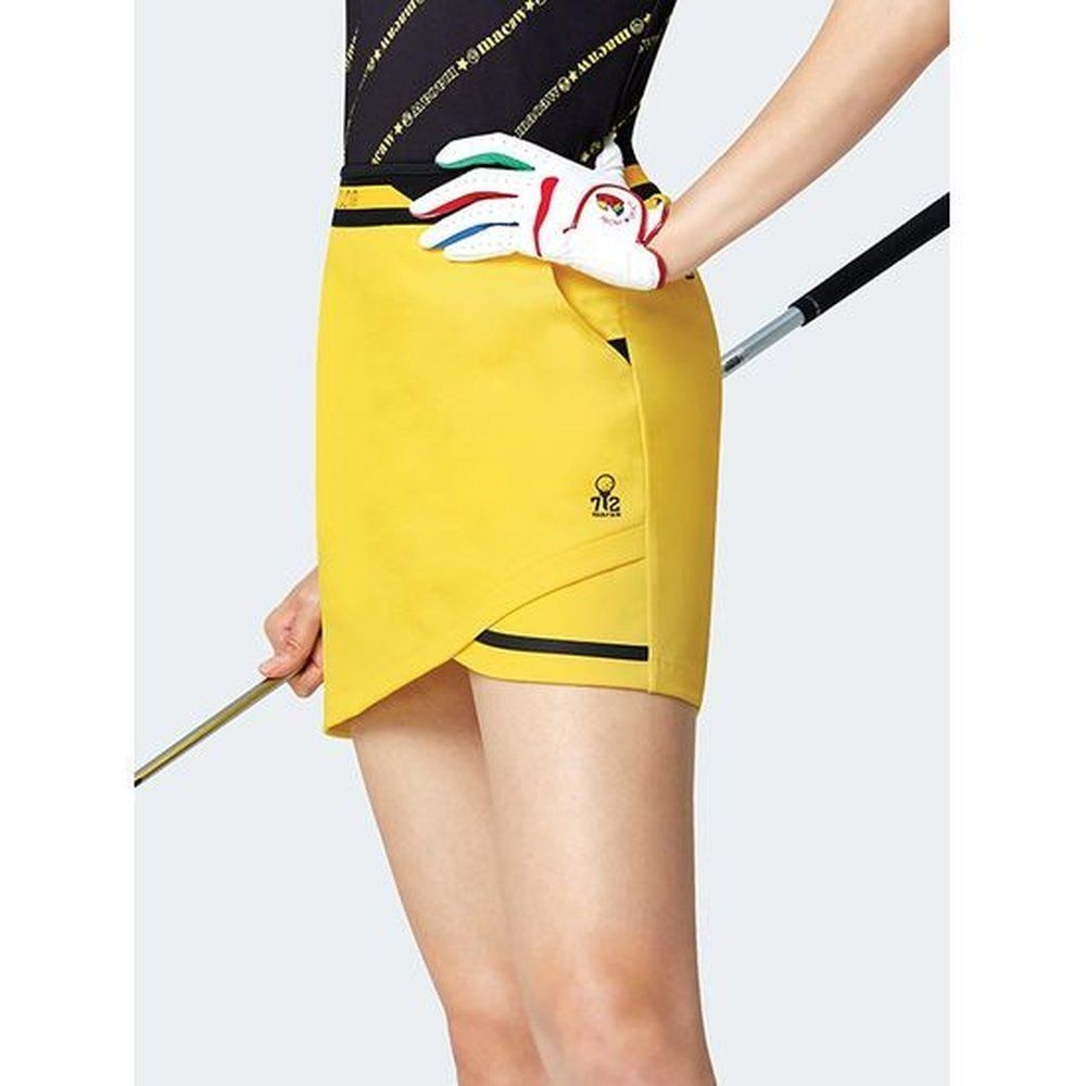 마코 [매장정품] 마코 (여성)밑단 포인트 큐롯 스커트_MLW2CU61