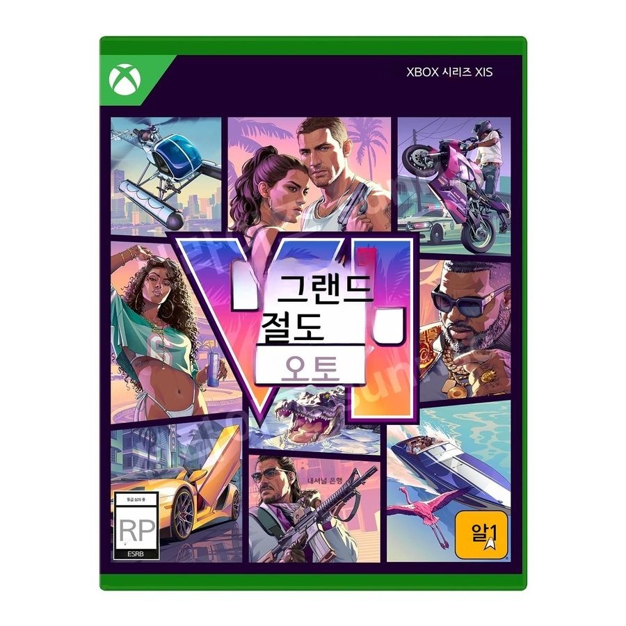 [해외] 엑스박스 시리즈XS GTA6 코드 인 박스 한글 예약판