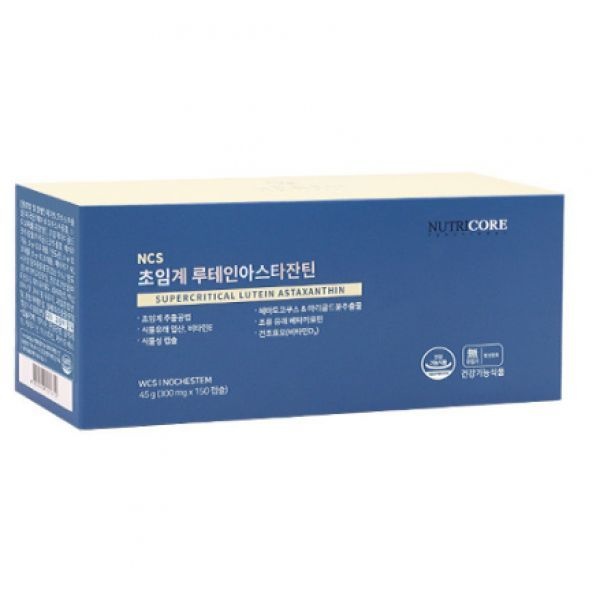 5개월 뉴트리코어 NCS 초임계 루테인 아스타잔틴 헤마토쿠스 30캡슐, 5개