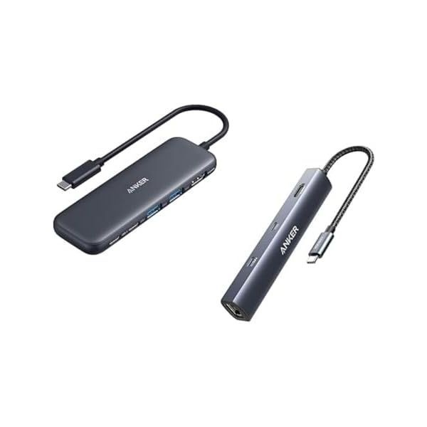 [해외] Anker 앤커 332 USB C 허브 5 in 1 4K HDMI 디스플레이 5Gbps 지원 2개의 A 데이터 포트 6 65W Power Delivery 255328