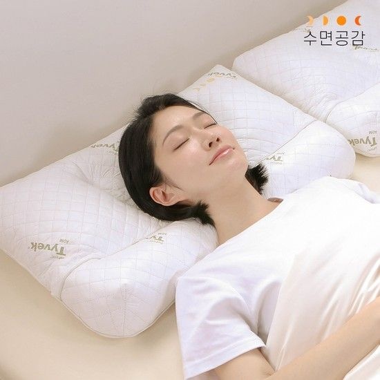 수면공감 우유베개 알파 성인 천연라텍스 기능성 경추베개