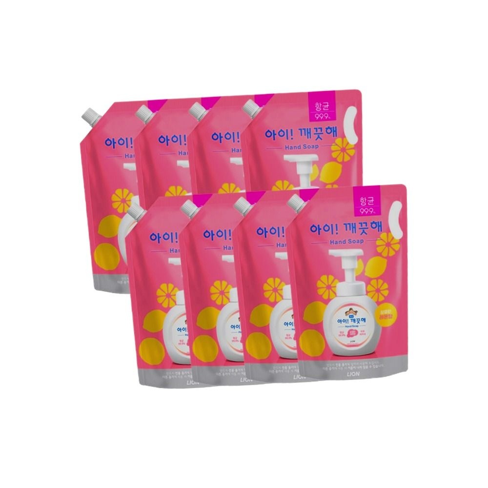 아이깨끗해 폼 레몬 1.8L 리필 x 8개 1BOX
