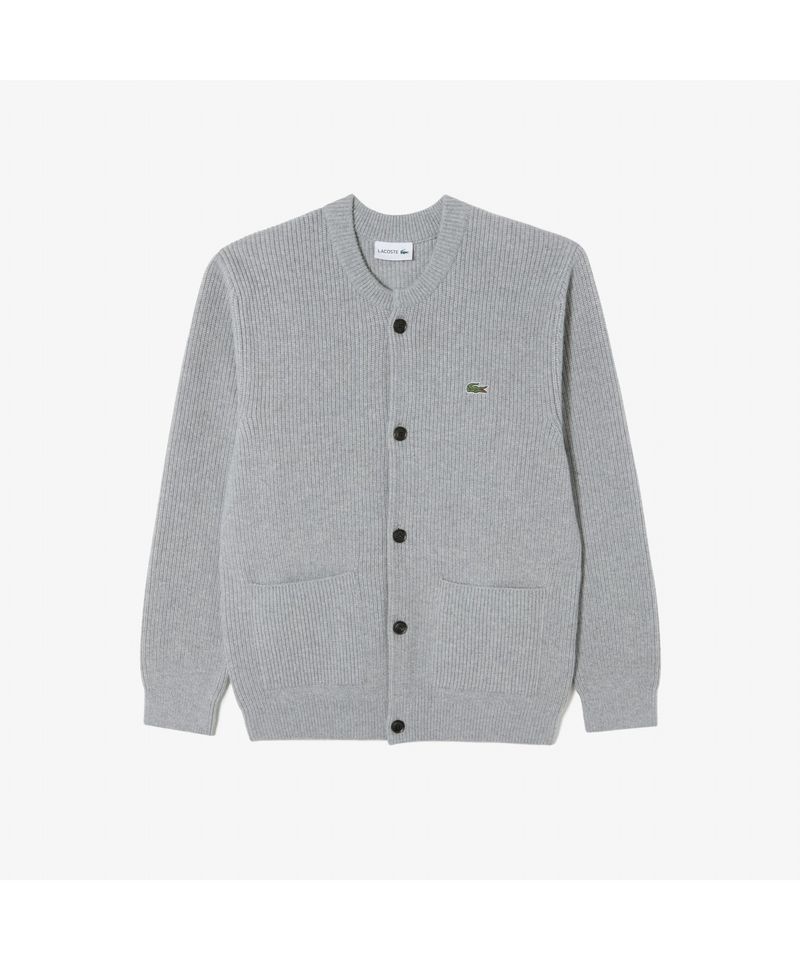 라코스테 LACOSTE 남성 크루넥 방모 가디건 AH503E-55N CCA