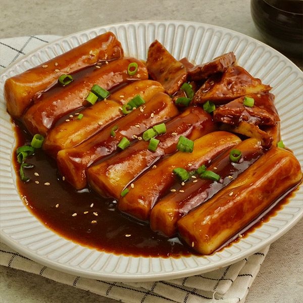 사계절 떡볶이 밀키트 짜장맛 쌀떡 600g