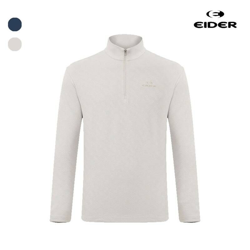 <매장정품> 아이더 EIDER 자카드 D 남성 짚업 티셔츠 남성등산티셔츠 기모티셔츠 (2컬러) DMU26201 DMU26201_BY 2111584
