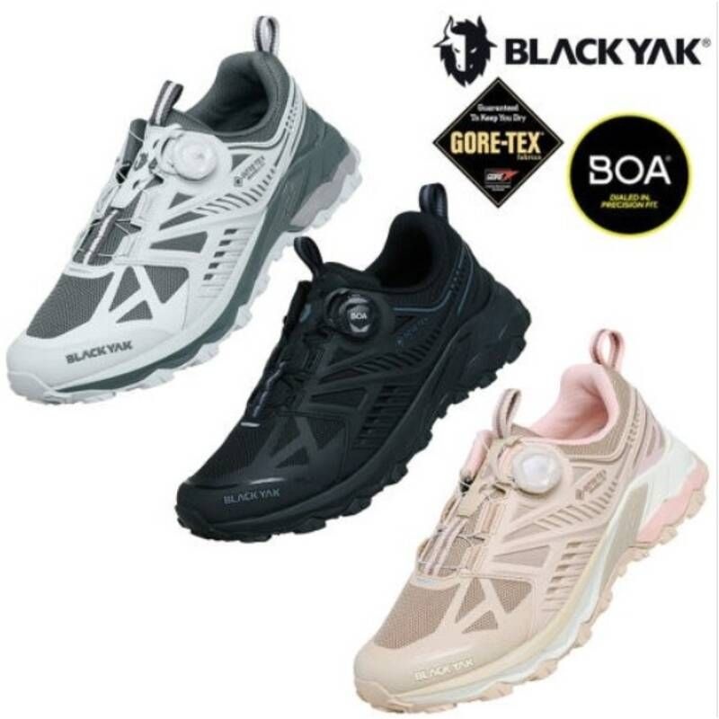 [백화점정품] 블랙야크 BLACKYAK 남여공용 데일리 트레킹 방수 레져 등산 운동화 343 OG 트렉 II GTX ABYSHX4937 GN