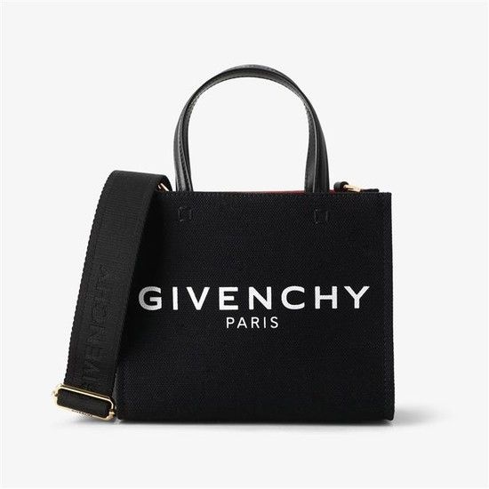 로고 G-TOTE 캔버스 미니 토트백 숄더백 BB50N0B1F1 001