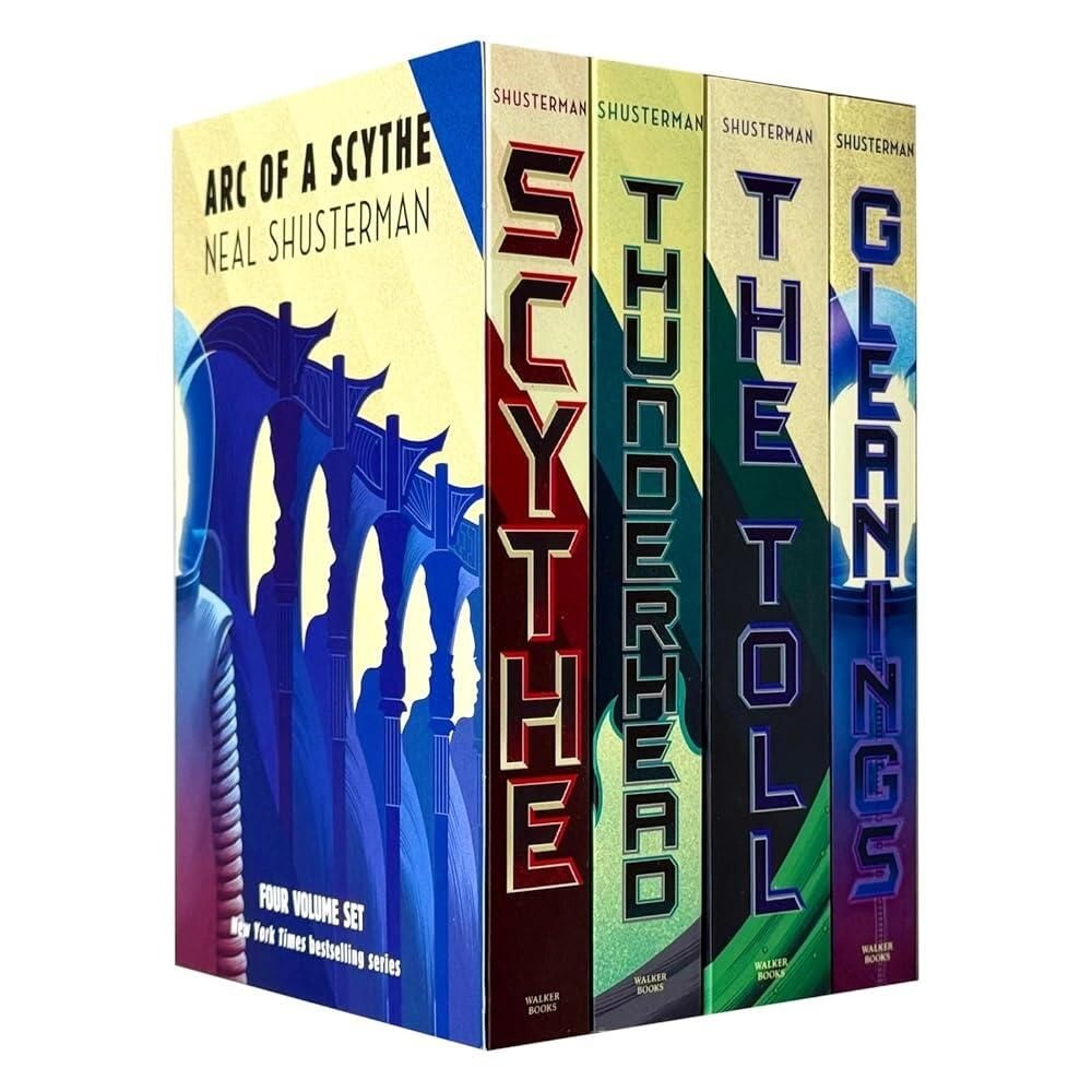 [해외] Arc of a Scythe Series 4 Books Box Set Collection By Neal Shusterman (Scythe, Thunderhead, The Toll & Gleanings) [paperback] 445673