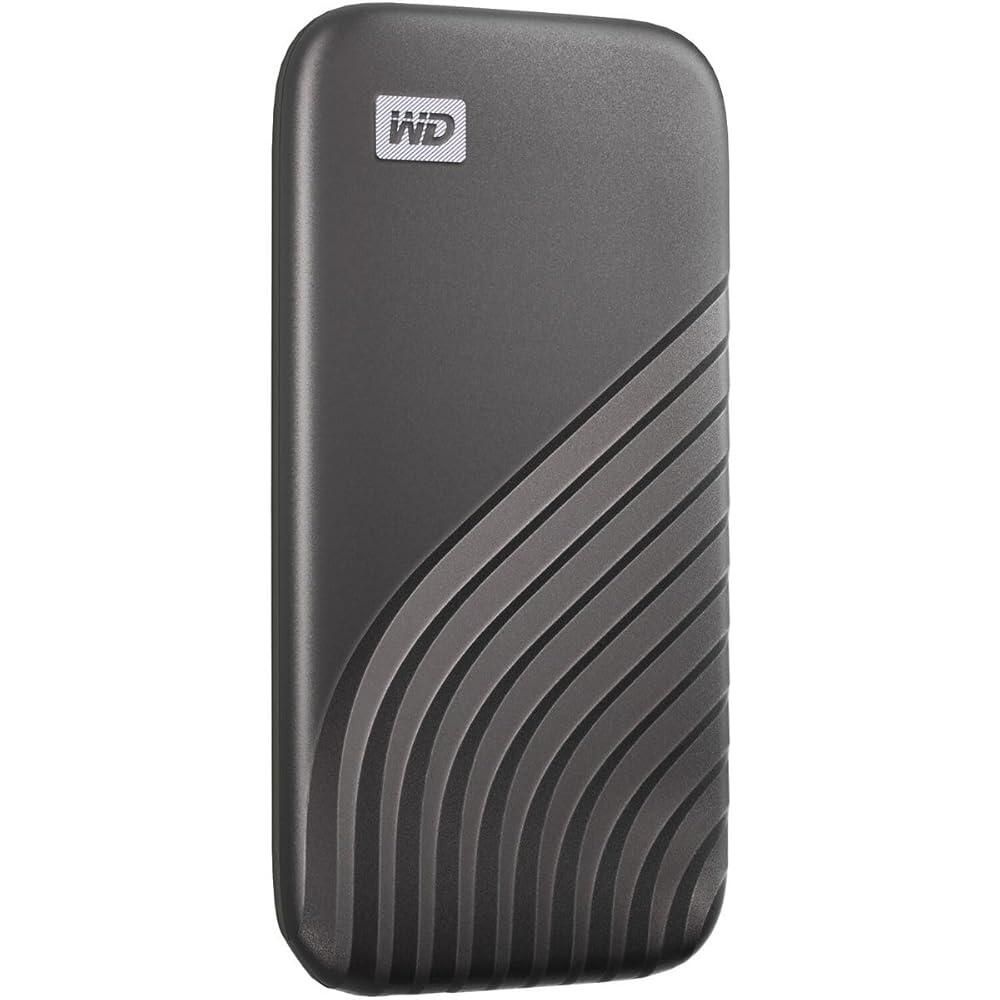 [해외] Western Digital 4TB 마이 패스포트 SSD 외장 휴대용 솔리드 스테이트 드라이브 그레이 최대 1,050 MB/s USB 3.2 2세대 & USB-C