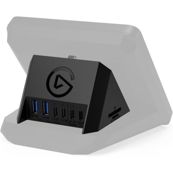 [해외] Elgato 엘가토 USB 허브 Stream Deck 용 C 포트 2개 A Power Delivery SD microSD 카드 리더기 Mac PC 호환 전원 공급 장치는 포함되