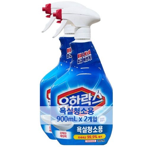 유한락스 욕실세정제 (900ml+900ml)
