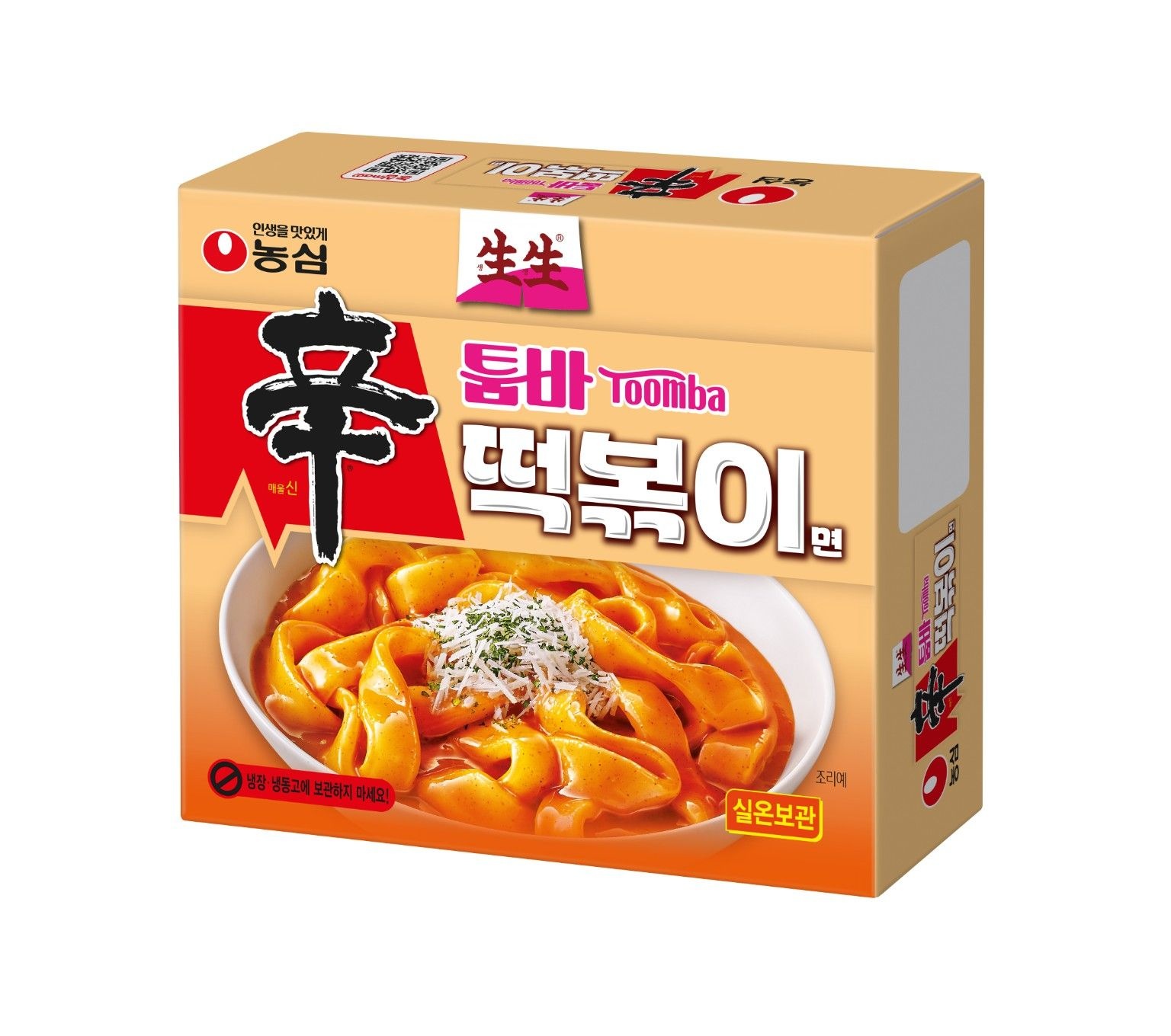 농심 신제품 툼바 떡볶이면 16봉 / 농심 생생우동 16봉