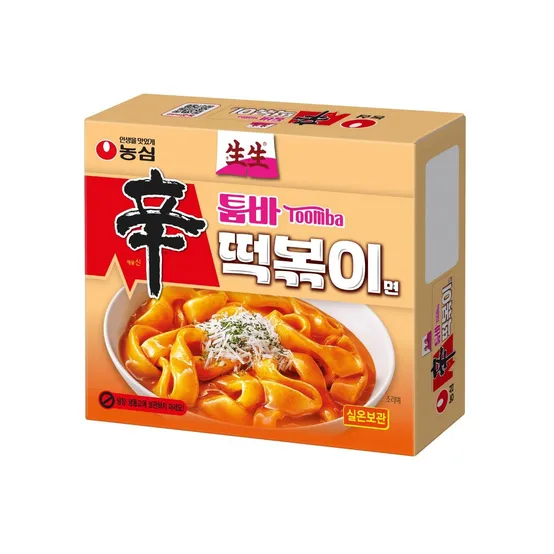 농심 신제품 툼바 떡볶이면 16봉 / 농심 생생우동 16봉