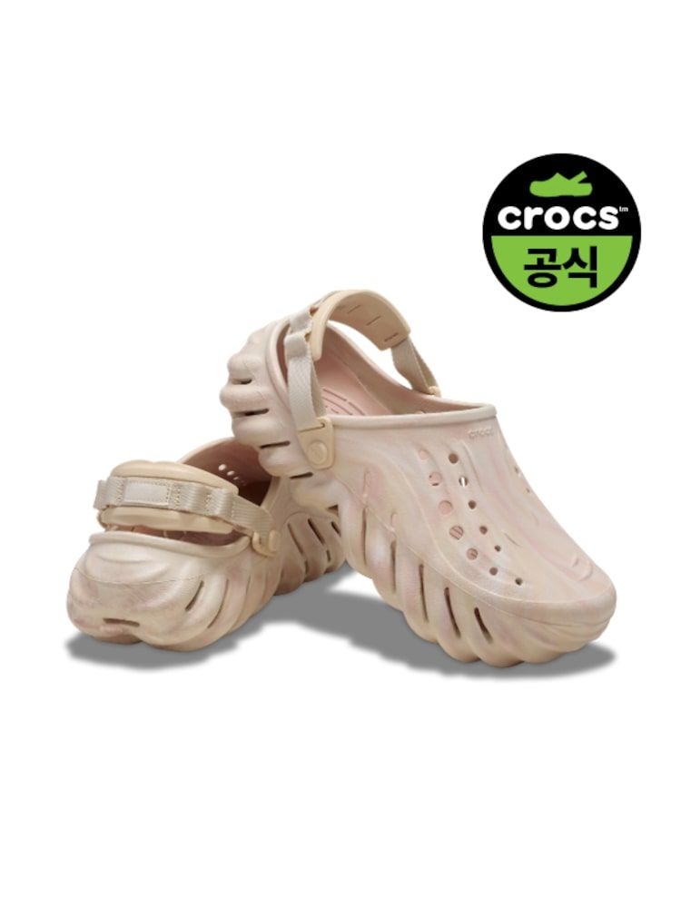 CROCS KOREA 성인 ECHO MARBLED CLOG QUAM (25SUCL208454)